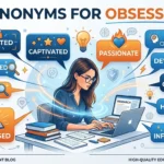synonyms for obsessed