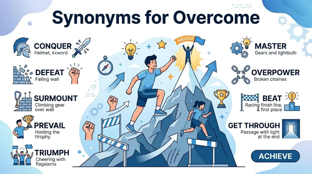 synonyms for overcome