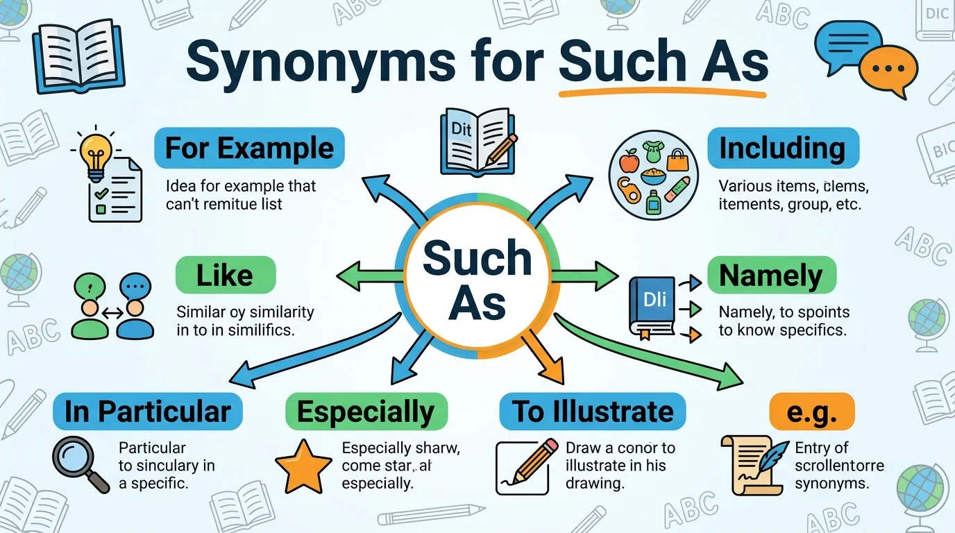 synonyms for such as