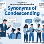 synonyms of condescending